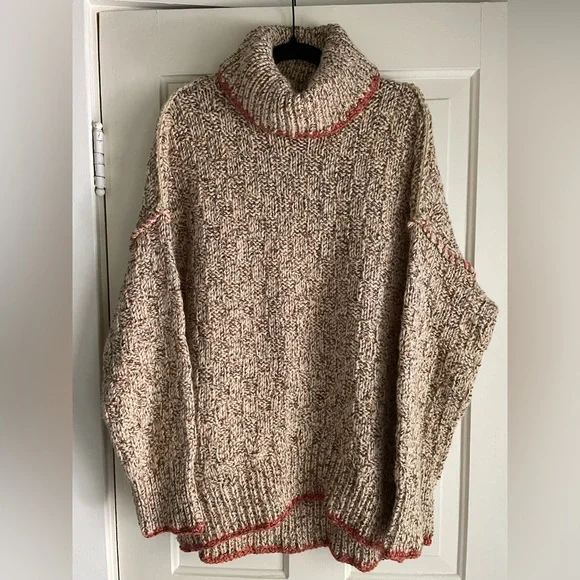 Free People Echo Pullover Sweater size Medium - Picture 2 of 7